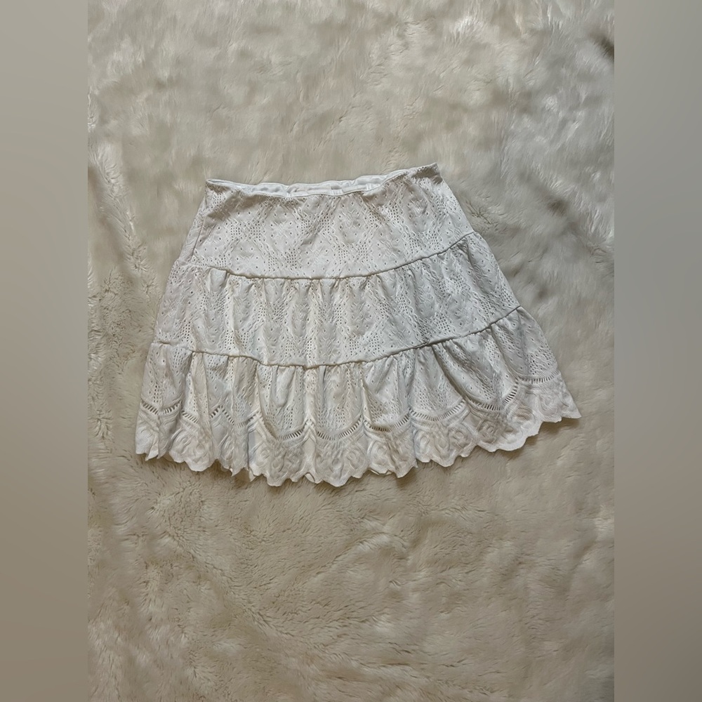 White lacy shirt